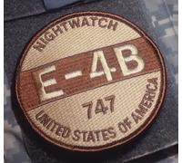 DOOMSDAY AFSOC AWACS BOEING 747 E-4B Night Watch Patch vêlkrö Size Does Matter