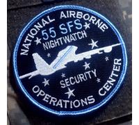 Doomsday Afsoc Awacs Boeing 747 E-4B Notte Orologio 55 Sfs Op Centro Velkrö Ssi
