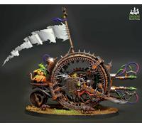 Doomwheel Skaven Age of sigmar warhammer COMMISSIONE dipinto