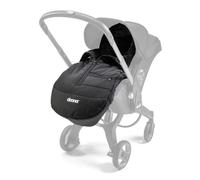 DOONA, coprigambe, adatto alla maggior parte dei seggiolini auto, dei passeggini e delle carrozzine, con coperta imbottita, resistente alle intemperie e lavabile in lavatrice, nero