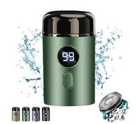 Doonai Mini Portable Electric Shaver, Doonai Shaver Razor, Portable Mini Electric Shaver, Pocket Size Shaver Washable Electric Razor for Travel, Painless Mini Portable Electric Shaver for Men (#C)