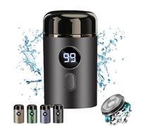 Doonai Mini Portable Electric Shaver, Shaver Razor, Pocket Size Shaver, Painless Mini Portable Electric Shaver for Men (#A)
