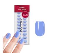 DOONAILS® Press On Nails Paradise, 30 unghie finte in gel morbido, 15 misure 7 - 14 mm, 16 mm di lunghezza