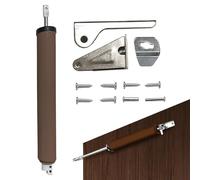 Door Automatic Closer - Aviation Aluminum Alloy 50-90cm Adjustable Fit | Quiet Self Closing Door Closure Mechanism with 100,000 Cycle Life | for Bedroom Bathroom Kitchen Dorm Apartment Wooden