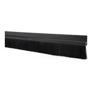 Door Bottom Sweep H-Shape Base with 1.2-inch Nylon Brush 40-inch x 2-inch