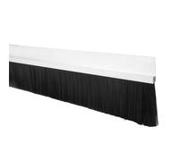 Door Bottom Sweep H-Shape Base with 2-inch Nylon Brush 39.4-inch x 3.07-inch