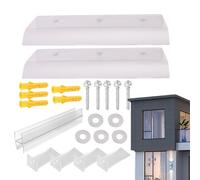 Door Canopy Awning, Heat Resistant Front Door, 40x100cm/15.74x39.37 Inches, Waterproof Window Protection Canopy, Strong Sun Rain Shield Design, Exterior Porch Doors Awning, for Home Garden Use