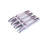 Door Handle Protective Compatibile Con Jaguar E-Pace 2018-2021 Fascie Cromate Per Maniglie Porte Pellicola Protettiva Anti-Graffio Accessori Decorativi Anti-Scratch Adhesive Film(Matte silver)