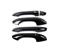 Door Handle Protective Per Kia K3 2019-2024 Cornice Decorativa Duale Intelligente Senza Fori Per Maniglia Esterna Pellicola Anti-Graffio Protezione Carrozzeria Anti-Scratch Adhesive Film(Bright black)