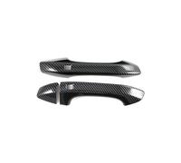 Door Handle Protective Per Kia K3 2019-2024 Cornice Decorativa Duale Intelligente Senza Fori Per Maniglia Esterna Pellicola Anti-Graffio Protezione Carrozzeria Anti-Scratch Adhesive Film(2 doors carbo