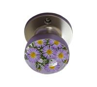 Door Handles - Flower Vintage Drawer Pulls, Anti-Fading Hardware Dresser Pulls Accessories for Gate, Bedroom, Wardrobe, Cupboard, Closet, Garage | Decorative Cabinet and Furniture Handles for Home Int