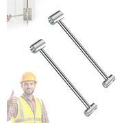Door Hinge Adjustment Tool, Door Hinge Gap Adjustment Tool, 0.55-0.75 Inch and 0.9-0.98 Inch, for Residential, Fire, Security Doo-r, Upgraded Door Repair To-ol for Easy Repair (8-19mm*2)