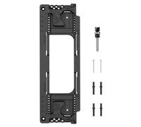 Door Hinge Jig Kit Professional Sliding Mechanism Hinge Router Template for Precise Mortising on Doors and Frames ABS Material 8 Hinge Sizes 5 Door Thicknesses