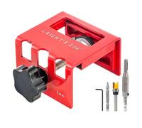 Door Hinge Router Jig 8x5x7.5cm Lock Hole Drilling Install Tool | Hinge Mortise Jig For Plants Commercial Buildings Equipment Rooms Layout