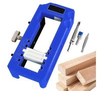 Door Hinge Router Jig, Adjustable Installation Kit with Power Tool Chiseling Mortiser for Door Latch, Home DIY Woodworking Projects