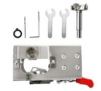 Door Hinge Template Metal Double Clamp Installation Tools