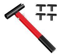 Door Hinge Tool, Gap Adjusting Wrench Set, 15.75x4.53in Heavy Duty Steel Construction, Multi Size Compatibility for Garage, Sliding, Wood, Commercial, Residential, Hotel, Kitchen, Offices, Closet