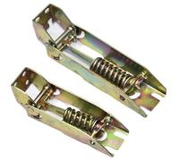 Door Hinges for Top Opening Freezer Flip Cover Spring with Shell Hardware Parts 1Pcs(Small-8 screw)