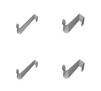 Door Hook Hanger Heavy Duty for 35mm Doors - Curved Design for Clothes Storage