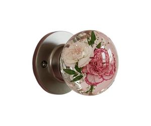 Door Knob - Round Retro Indoor Heavy-Duty Artistic Decor | Scratch-Resistant Decorative Bedroom Doorknobs For Studio Apartment Bathroom, Vintage Bronze Brass Metal Circular Handle Interior Lever Set