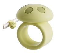 Door Knob Stopper - Wall Protector for Preventing Damage from Doors | Soft Rubber with Self Adhesive Backing, Shock Absorbing Bumper Pads, Easy to Install for Bedrooms Bathrooms 4.92x3.74x1.18 in