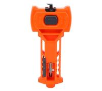 Door Latch Kit, Door Latch Mortise Tool for Accurate Scoring and Chiseling,Door Installation Kit for Square or Round Latch,1-3/8" 1-3/4" Thick Doors, Orange