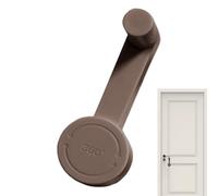 Door Lever Lock, Childproof Safety Stopper, 5.31x2.76in Petproof Handle Guard, Strong Adhesive Backing, Easy Tool- Installation for Bathroom, Apartment, Rental, Vacation Home