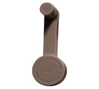Door Lever Lock, Toddler Safety Door Stopper, Petproof Childproof Handle Lock, Adhesive Safety Lever Lock for Apartments, Bathrooms, Rentals, Commercial Use 20 Inch Coffe, White