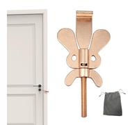 Door Lock - 10 x 5,2 cm (58 g) in acciaio | Dispositivo di sicurezza portatile