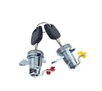 Door Lock Cylinder Keys Key Kit Compatible with RAV 4 1996 1997 1998 1999 2000 2001 2002 2003 2004 OE# 69052-42060 69051-42050