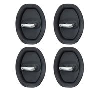Door Lock Latch Cover - Car Protector | 4PCS Silicone Accessories with Anti Rust Coating, Noise Reducing Sports Style with Waterproof Function for Automotive Replacements and Vehicle Decoration