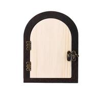 Door outletCover-Self-Adhesive Dustproof Protecitor Guard,Wooden Socket Protctor |Designed With A Vintage Latch, The Door outletCover Functions As An Indoor Safety outletProtector, Delivering