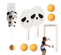 Door Pong per Bambini | Allenatore di Tennis Tavolo con Set di Racchetta e Palline | Palla e Palette Regolabile per Porte | per Ragazzi e Ragazze Scuola Appartamento Casa Stanza Area di