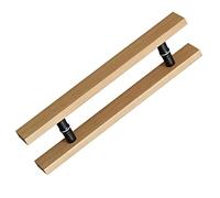 Door Pull Handle Sliding Barn Door Handle Glass Door Handles,Double Doors Sliding Door Solid Wood Pull Handle for Hotel Building Shopping Mall Villa,Chinese Style(Length: 120cm(47.2inch))