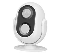 Door Sensor Chime, Motion Detector Alarm, Welcome Entry Alert with 360° Rotation and Sound Player, Visitor Bell for Shop Entrance Security Supermarkets Workplace Store, 3.74x2.68 Inches