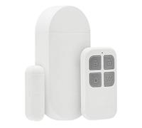 Door Sensor - Home Security Alarm, Remote Burglar Alert Device | Wireless Entry Window Monitoring Protection Kit, Smart Safety Detection Unit For Garage Dorm Shop Hotel Rental Business Mall