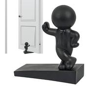 Door Stop, Draft Bottom Bumper Safety Device, Cute Rubber Figures Doorstop For Apartment Office Bedroom Room Bar Floor Wall Security