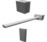 Door Stop Dual-Position with Mounting Pin - Wall-Mounted Holder & Stopper