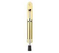 Door Stopper One-Touch Door Stopper Door Stop with A Height-Adjustable Rubber Door Stop with A Height-Adjustable,Easy Installation,Door Stopper (Color : Gold)