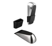 door stoppers, Fermaporta di sicurezza con cuneo di arresto in gomma in lega metallica, mantiene saldamente le porte pesanti grazie alla presa antiscivolo sulla base.,for doors