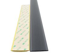 Door Strip Threshold Transition Strip Anti-Skid Stairs Treads Strips with Adhesive Backing, PVC Non-Slip Tape for Steps, 1.57 inch Wide Floor Transition Strip for Gaps