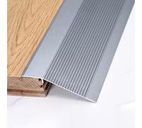 Door Strip Threshold Transition Strip Floor Edging Trim Strip Thresholds Reducer, Aluminum Transition Strip, 35.4" 37.4" 39.3" 41.3" 43.3" 45.2" 47.2" 49.2" 51.1" 53" 55" 57" Long