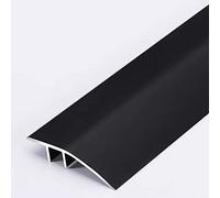 Door Strip Threshold Transition Strip Reducer No-Nail Floor Transition Strip, Tile to Hardwood, Gap Covering Strip for Height Differences of 0.2-0.4 inch, Carpet Edge Trim