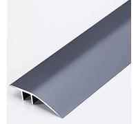 Door Strip Threshold Transition Strip Reducer No-Nail Floor Transition Strip, Tile to Hardwood, Gap Covering Strip for Height Differences of 0.2-0.4 inch, Carpet Edge Trim