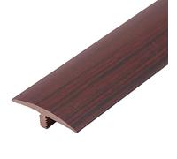 Door Strip Threshold Transition Strip T-Molding Self-Adhesive Floor Seam Transition Strips, PVC Floor Edging Trim for Doorway Threshold Transition, 35" / 39" / 43" / 47" / 51" / 55" / 59" L