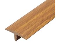 Door Strip Threshold Transition Strip T-Molding Self-Adhesive Floor Seam Transition Strips, PVC Floor Edging Trim for Doorway Threshold Transition, 35" / 39" / 43" / 47" / 51" / 55" / 59" L