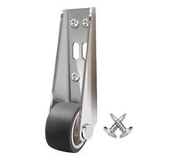 Door Support Wheel - Heavy Duty Quiet Anti-Sag | Low Profile Casters Gate Rollers | ABS Metal Bearing Repair Tool For Home Commercial Workbench Barn Garage Furniture Cabinet Appliance Table Sofa Garde