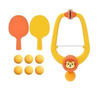 Door Table Tennis - Adjustable Trainer With Balls