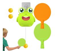 Door Table Tennis Interactive Adjustable Portable Sport Accessories | Wall Mounted Trainer, Rebound Practice Equipment | Yard Indoors Recreation, Brain Mind Development, Home Outdoor Training
