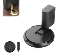 Door Wedge Stopper,2025 New Adjustable Magnetic Silent Door Stopper Wedge,No-Drill Installation,with Adjustable Height,Easy Installation for Home Office Doors (Black,3PCS)